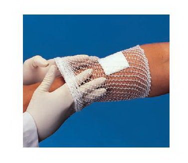 Surgilast - Elastic Net Retainer Dressing Tubular Elastic 25 Yard Size 14 White NonSterile - GL715