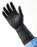 SensiCare PI Shield - Radiation Reducing Glove Size 8 Sterile Pair Polyisoprene with Tungsten Extended Cuff Length Fully Textured Black Not Chemo Approved - Medline - MSG3980