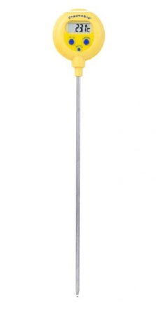 Control 3 Holdings LLC Traceable Lollipop Water-Resistant Thermometer Fahrenheit / Celsius -58° to 572°F (-50° to 300°C) Stainless Steel Probe Insertable Battery Operated - 4371