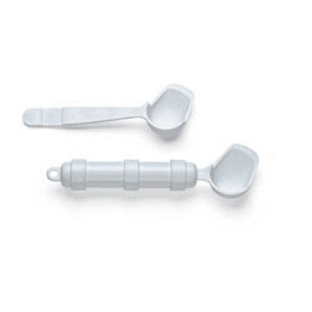 Maddak Spoon Angled White Plastic - 746460000