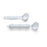 Maddak Spoon Angled White Plastic - 746460000