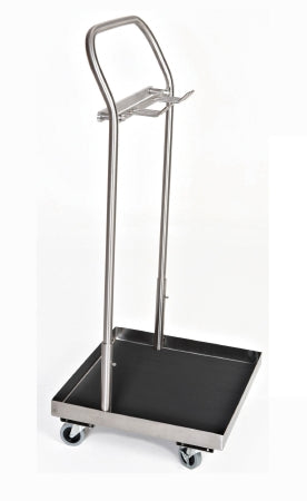 Auxo Medical - Table Accessories Cart Stainless Steel 20.5 X 22 X 48 Inch Silver - AM-MCM148