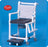 IPU - Commode / Shower Chair ipu Drop Arm - Left PVC Frame Mesh Back - SCC767