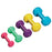 Clinton Industries Dumbbell 1 to 5 lbs. - 4715-Z
