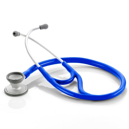 Adscope - Cardiology Stethoscope Royal Blue 1-Tube 19 Inch Tube Double-Sided Chestpiece - 606RB
