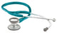American Diagnostic Corp Adscope 606 Cardiology Stethoscope Metallic Caribbean 1-Tube 19 Inch Tube Double Sided Chestpiece - 606MCA