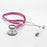 American Diagnostic Corp Adscope 606 Cardiology Stethoscope Metallic Raspberry 1-Tube 19 Inch Tube Double Sided Chestpiece - 606MRS