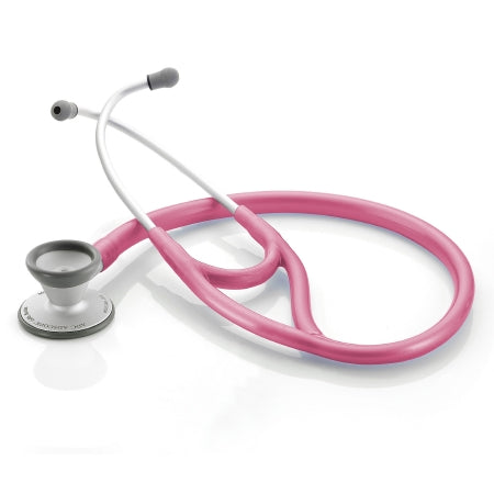 Adscope - Cardiology Stethoscope Raspberry 1-Tube 19 Inch Tube Double-Sided Chestpiece - 606MRS