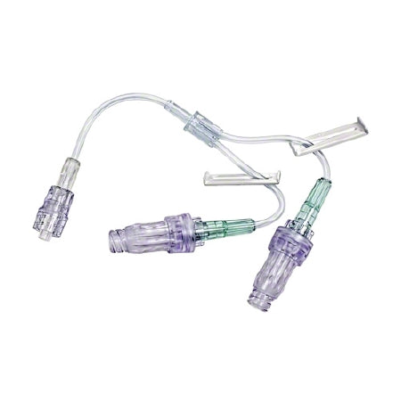 B. Braun Caresite Extension Set 7 Inch 2 Ports 0.9 mL Priming Volume DEHP-Free - 470106