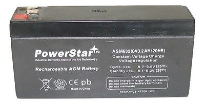 Clinical Health Products Physio-Control Sealed Lead Acid Battery Pack 16V Rechargeable 1 Pack - LA83741G