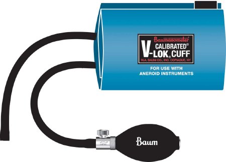 W.A. Baum Calibrated V-Lok Inflation System Adult Thigh 46 - 66 cm Polyester - 1824AC