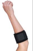 Hely & Weber - Tennis Elbow Strap One Size Fits Most Wrap-Around Strap Adjustable Elbow Black - 3839-BLK