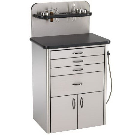 Jedmed Instrument Company Classic CSC SDS Treatment Cabinet Stainless Steel 4 Drawer - 1559647