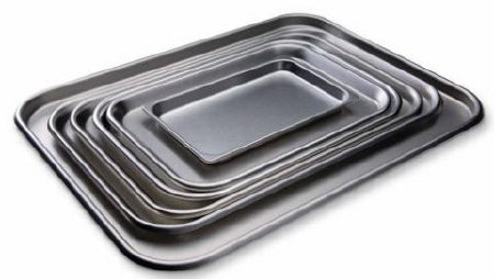 Key Surgical Instrument Tray Oblong Stainless Steel 3/4 X 6-1/2 X 10 Inch - PW-10F
