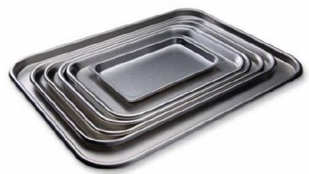 Key Surgical - Instrument Tray Oblong Stainless Steel 3/4 X 6-1/2 X 10 Inch - PW-10F
