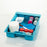 Health Care Logistics Crash Cart Box Blue, Green, Light Blue, Red, White, Yellow - 3131