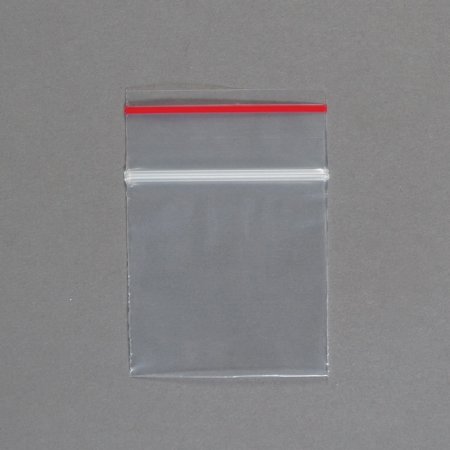 Red Line - Reclosable Bag 2 X 2 Inch Plastic Clear Zipper Closure - 7501