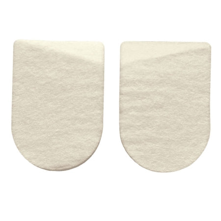 Patterson Medical Supply - Heel Pad One Size Fits Most Felt Off White - 55003102
