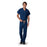 Fashion Seal Shirt Scrub 55% Cotton / 45% Polyester Unisex Navy 4Xl Reversible 1 Pocket Ea - 6785-4XL