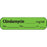 MedVision - Drug Label Anesthesia Label Clindamycin_mg/mL Date_Time_Int_ Fluorescent Green 5/16 X 1-1/4 Inch - MV02FG4216P