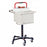 Clinton Industries Phlebotomy Cart Powder Coated Steel 20 X 20.75 X 24 Inch 2 Bins Gray - 67200