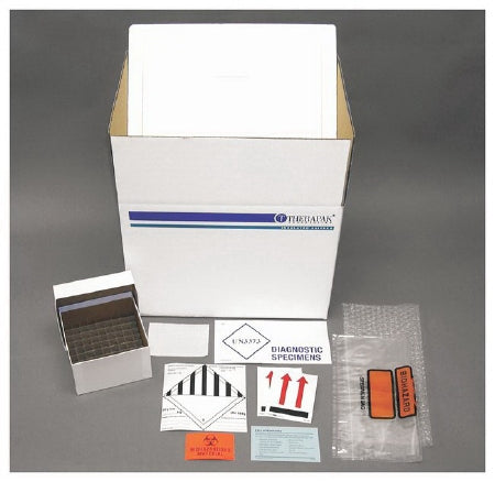 Fisher Scientific Frozen Biological Substance Category B Shipping System 81 Vials - 22130051