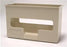 Kendall - Glove Box Holder Cabinet Mounted 1-Box Capacity Putty Plastic - P7049BK