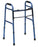 Mabis Healthcare DMI Dual Release Folding Walker Adjustable Height Aluminum Frame 250 lbs. Weight Capacity 32 to 38 Inch Height - 500-1044-0100