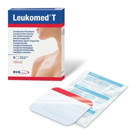 LeukomedT - Transparent Film Dressing Rectangle 2 X 3 Inch 2 Tab Delivery Without Label Sterile - 7238100