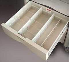 Capsa Solutions Avalo Cart Supplies Drawer Divider Kit For Medication Cart - 12114K