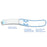 Urocare - Upper Leg Strap Large, Cotton and Foam, Fits: 12 to 21 Inch Diameter, NonSterile - 6344