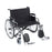 drive Sentra EC Heavy Duty - Bariatric Wheelchair Dual Axle Desk Length Arm Black Upholstery 30 Inch Seat Width Adult 700 lbs. Weight Capacity - STD30ECDDA