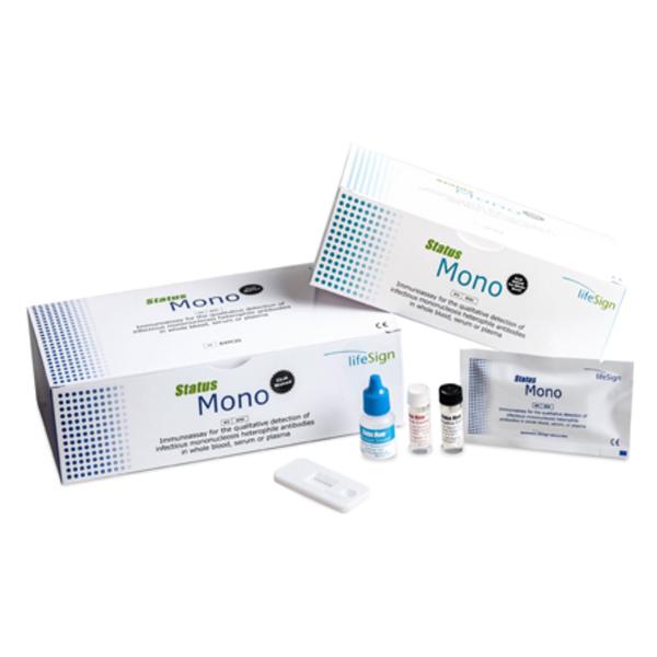 Lifesign Status Mono Test Kit Clia Wvd F/ Wb/Mod F/ Srm & Plsm 25 Count 25/Bx - 68364(25/BX)