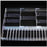 Waterloo Industries - Divider System 3 Inch Clear Plastic - DIV-DRW12ER