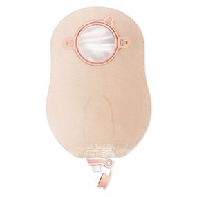 Hollister New Image Urostomy Pouch Two-Piece System 9 Inch Length 2-3/4 Inch Stoma - 18904