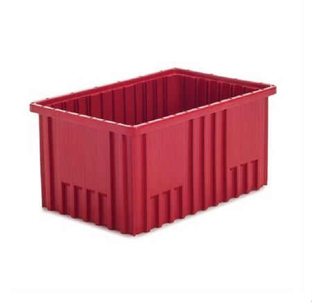 Market Lab Inc Divider Box 8 X 16.5 X 10.87 Inch, 75 lbs., Clear, Polypropylene - 16062-CL