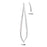 Miltex-Integra Holder Needle 7-1/8" Straight 0.6Mm Tip Stainless Steel Ea - 17-980