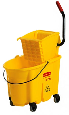 Saalfeld Redistribution MOP BUCKET W/RINGER 35QT - FG758088YEL