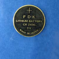 Bulbtronics Fuji Lithium Battery CR2430 Cell 3V Disposable 1 Pack - 3662