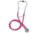 Mabis Healthcare LEGACY Sprague Rappaport Stethoscope Pink 2-Tube 22 Inch Tube Double Sided Chestpiece - 10-414-150