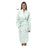 Fashion Seal Robe Patient Polyester / Cotton Seersucker X-Large Unisex Green Stripe Ea - 1835-XL