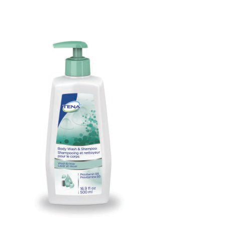 Essity HMS North America Inc Tena Shampoo and Body Wash TENA 16.9 oz. Pump Bottle Scented - 64363
