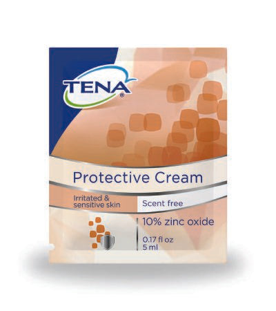 Essity HMS North America Inc Tena Skin Protectant TENA 0.17 oz. Individual Packet Unscented Cream - 64403