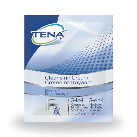 TENA - Rinse-Free Body Wash Cream 0.17 oz. Individual Packet Mild Scent - 64420