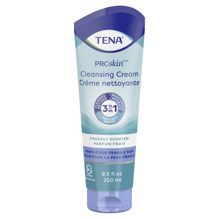 TENA ProSkin - Rinse-Free Body Wash Cream 8.5 oz. Tube Unscented - 64410