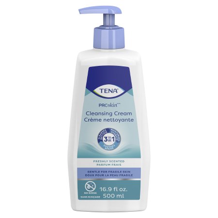 TENA ProSkin - Rinse-Free Body Wash Cream 16.9 oz. Pump Bottle Mild Scent - 64430