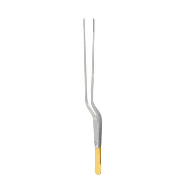 Miltex-Integra Forcep Dressing Adson 8-1/4" Cross Serrated Tungsten Carbide Ea - 6-198TC