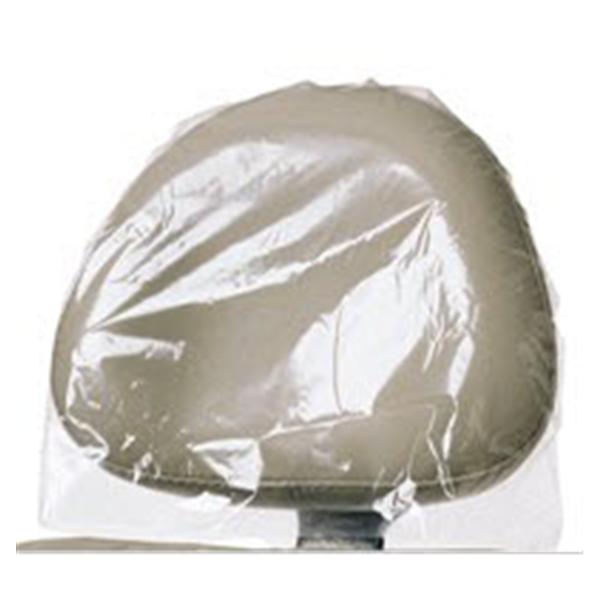 Pinnacle/TotalCare Cover Headrest 11 In X 9.5 In Clear Plastic 250/Bx, 12 Bx/Ca - 3511