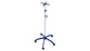Alimed POLE, IV W/LOCKING CASTERS HEAVY DUTY CHROME - 933665
