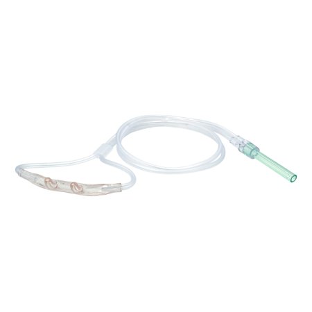 Salter-Style - ETCO2 Nasal Sampling Cannula with O2 Delivery Low Flow Delivery Adult Curved Prong / NonFlared Tip - 16SOFT-25-25